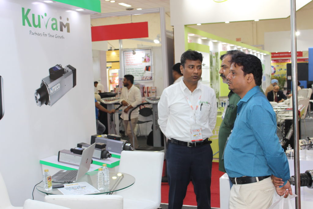 India Machine tool show 14 by Kuvam technologies pvt ltd