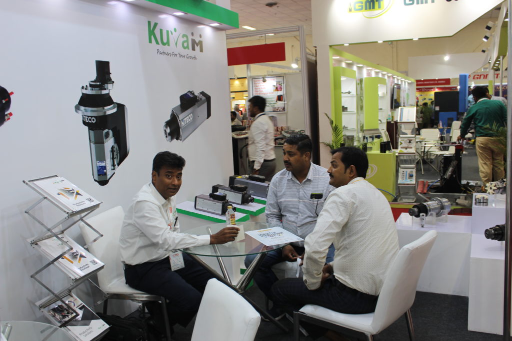 India Machine tool show 15 by Kuvam technologies pvt ltd