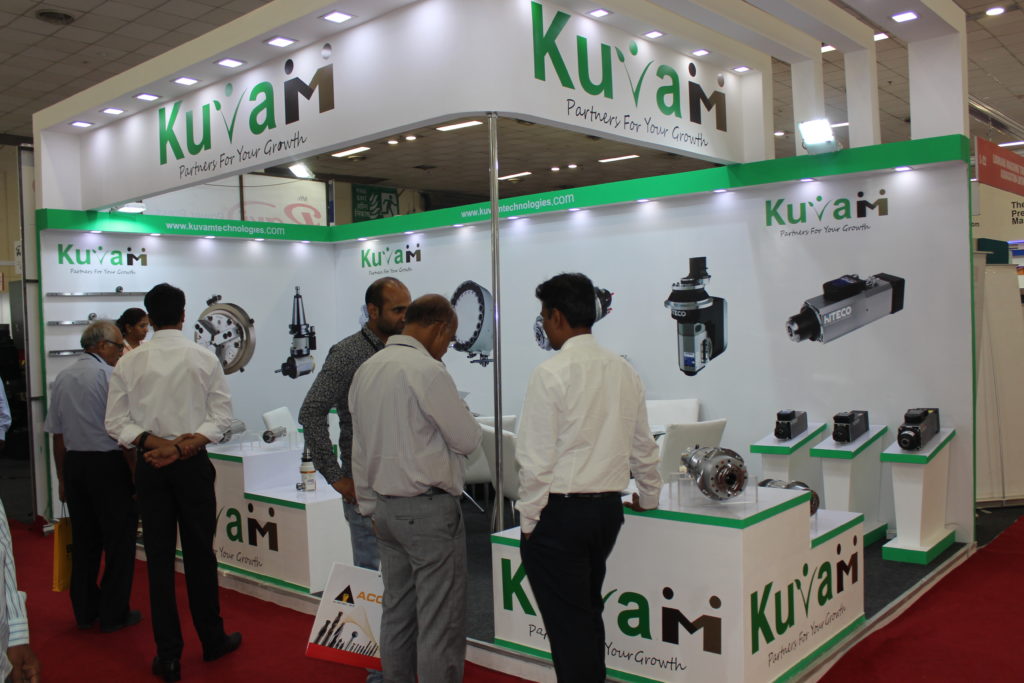 India Machine tool show 5 by Kuvam technologies pvt ltd