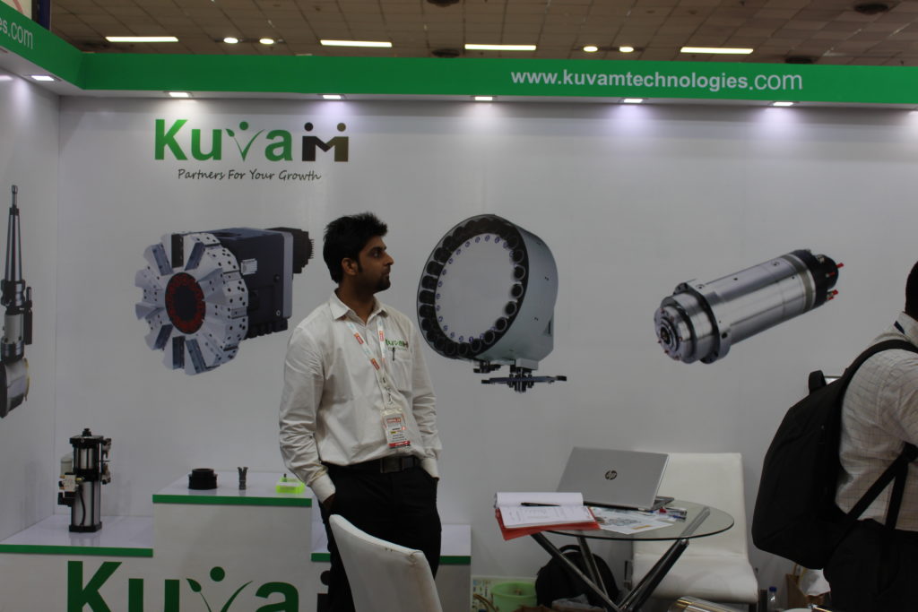India Machine tool show 2 by Kuvam technologies pvt ltd