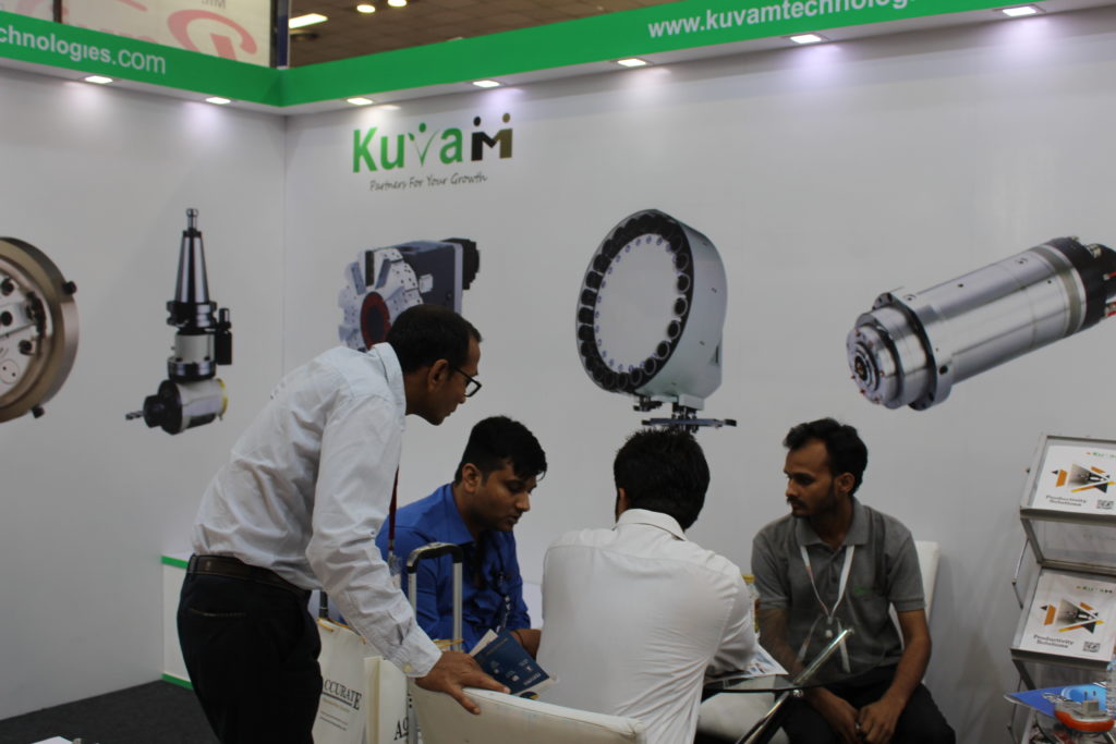 India Machine tool show 10 by Kuvam technologies pvt ltd