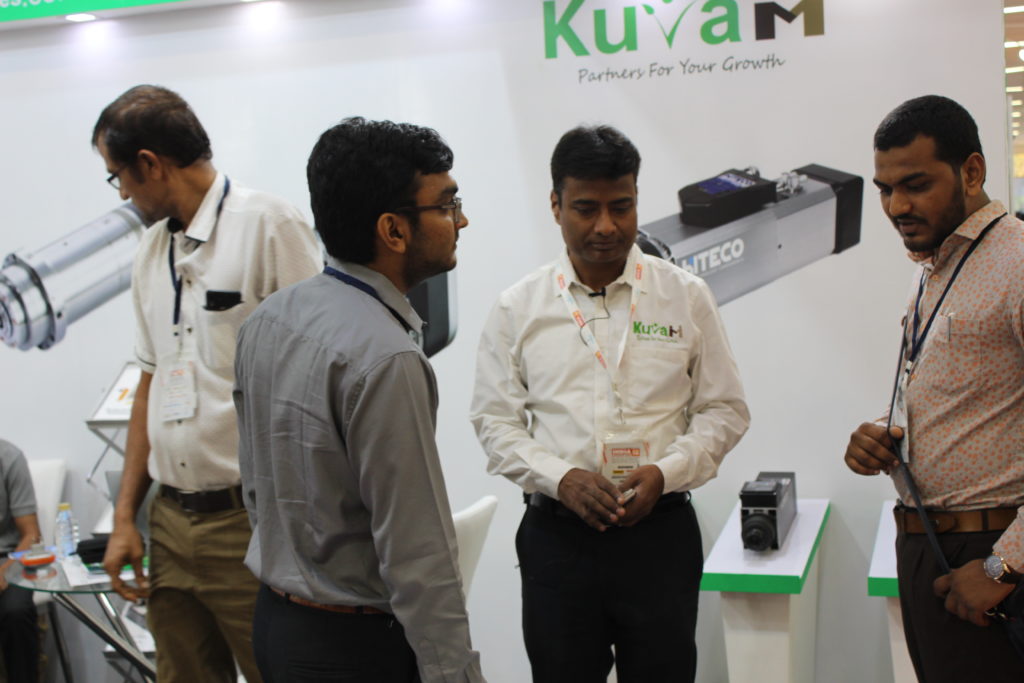 India Machine tool show 13 by Kuvam technologies pvt ltd