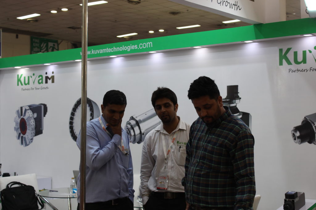 India Machine tool show 8 by Kuvam technologies pvt ltd