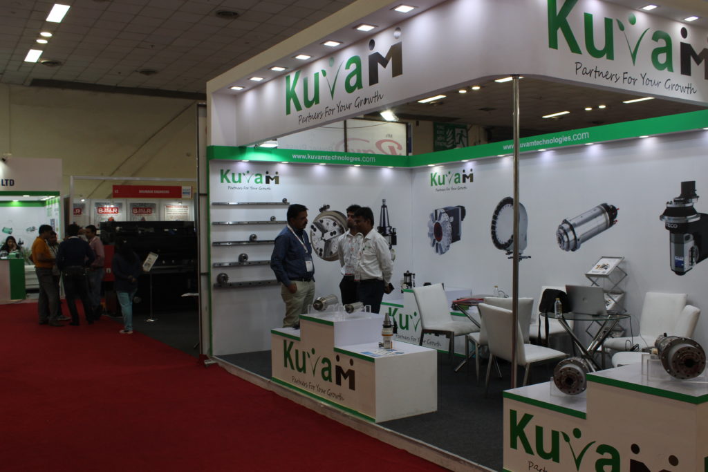India Machine tool show 1 by Kuvam technologies pvt ltd