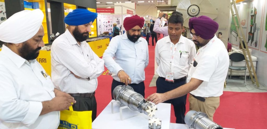 India Machine tool show 17 by Kuvam technologies pvt ltd